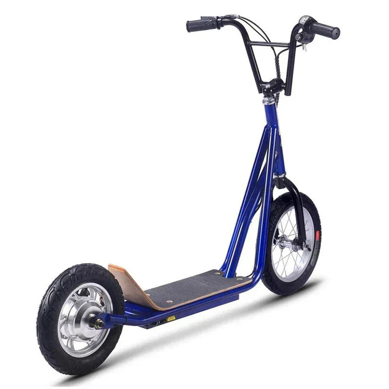 36v 350w Big Wheel Lithium Electric Scooter Blue (Groove-350) - Image 3