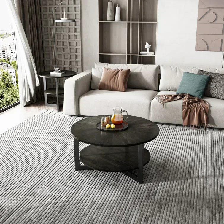 Frame Coffee Table with Storage - Image 12