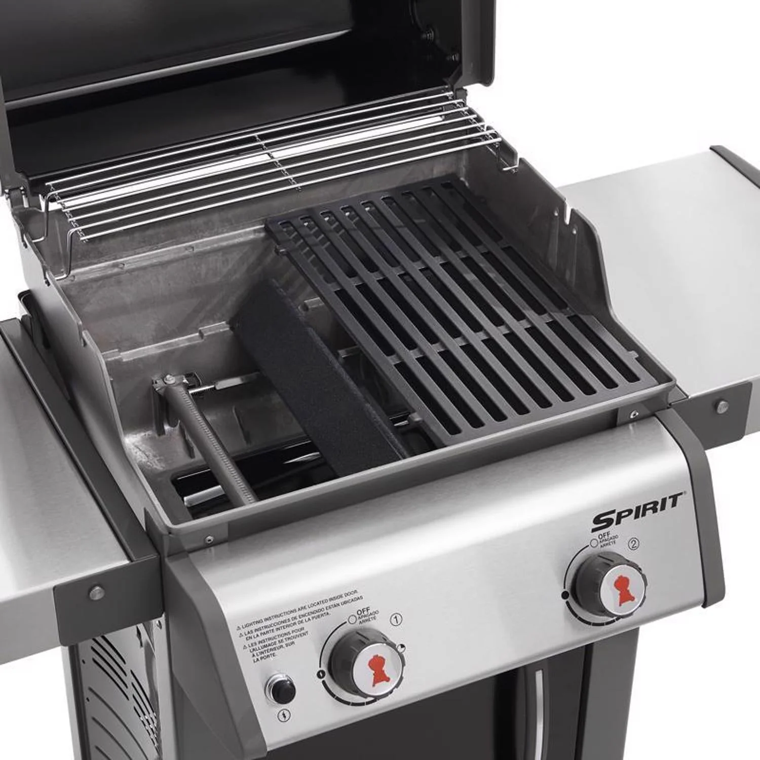Spirit E-210 2 Burner Liquid Propane Grill Black - Image 3