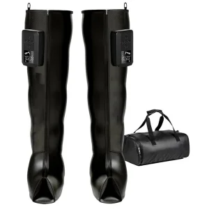 Air Compression Recovery System, Cordless Leg Massager for Circulation, Rechargeable Recovery Boots for Improved Circulation & Lymphatic Drainage