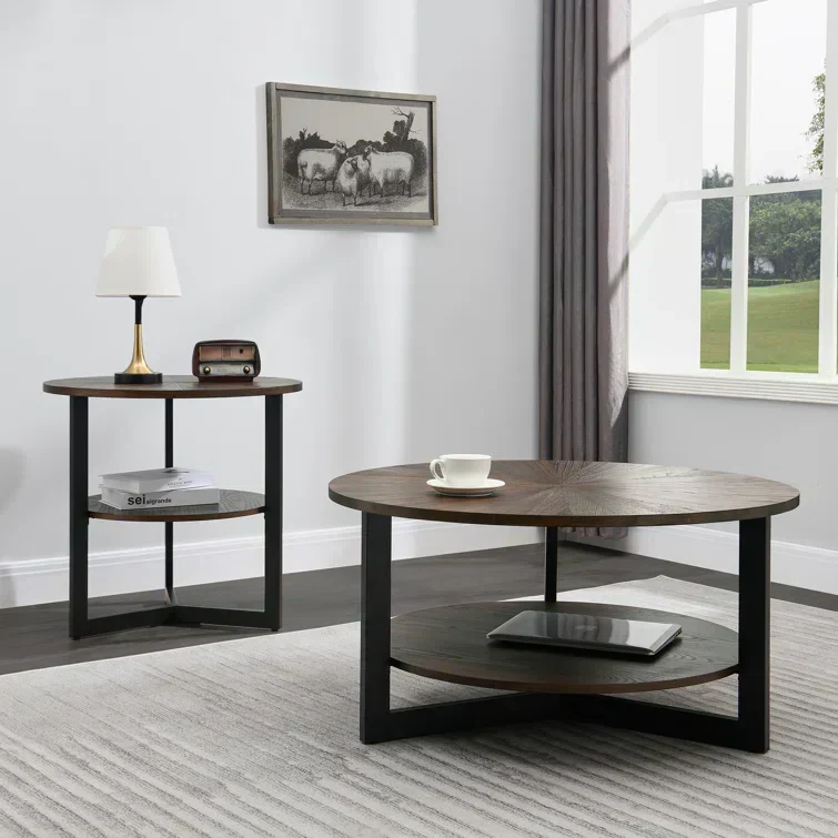 Frame Coffee Table with Storage - Image 25