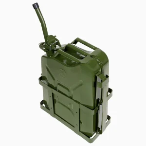 Gallon 20L Jerry Can Gas Diesel Fuel Steel Tank Green Holder mount