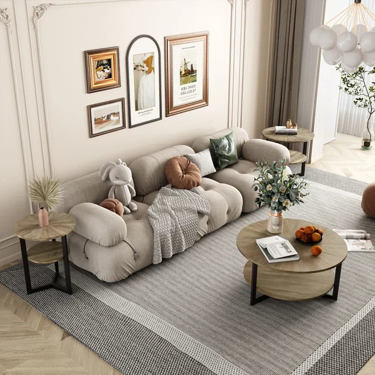 Frame Coffee Table with Storage - Image 7
