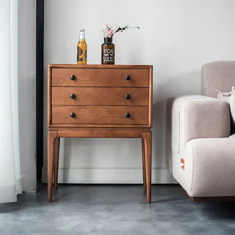 Mid Century Modern Chest Cabinet with Storage - Image 3