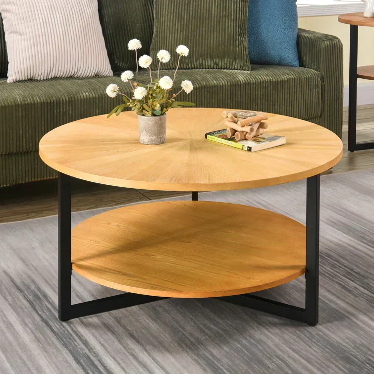 Frame Coffee Table with Storage - Image 26