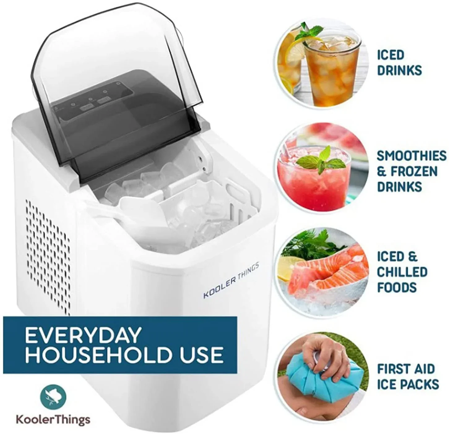 Ice Maker Ice Cube Maker, Ice Making Countdown LED - Image 6