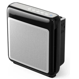 Air Purifiers for Home Up to 1,748ft2, True HEPA Filter for Smoke, Allergies, Pet Dander, Odor, Air Quality Monitor, Auto&Eco Mode, Timer, Filter Indicator, 3yr Warranty, 200M, Black