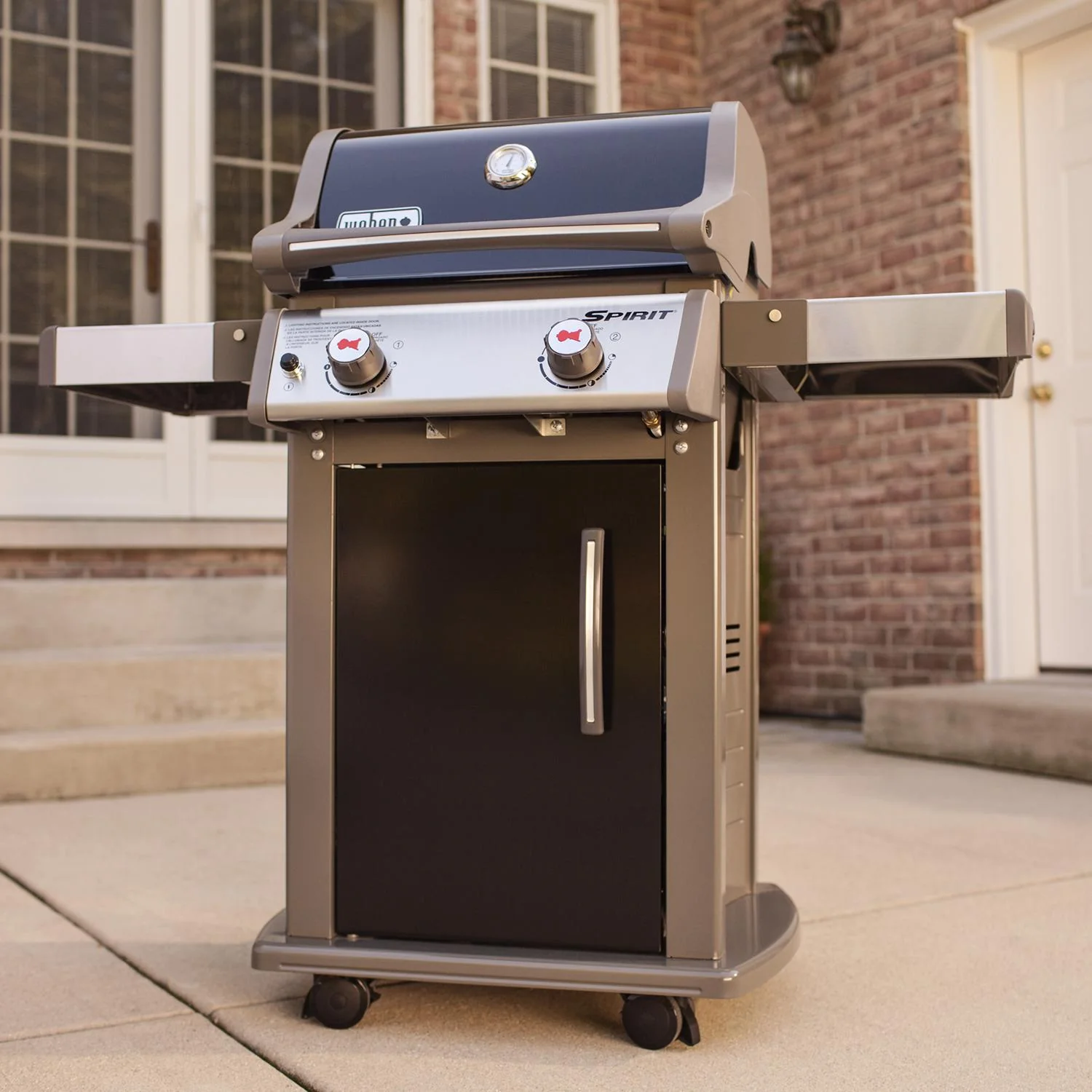 Spirit E-210 2 Burner Liquid Propane Grill Black - Image 9