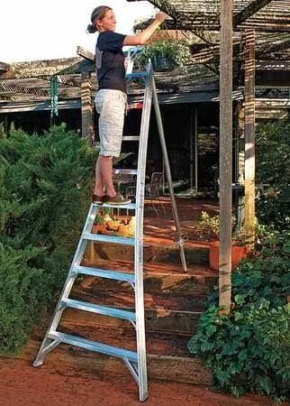 1114H Tripod Orchard Stepladder,14Ft and HSK - Image 3