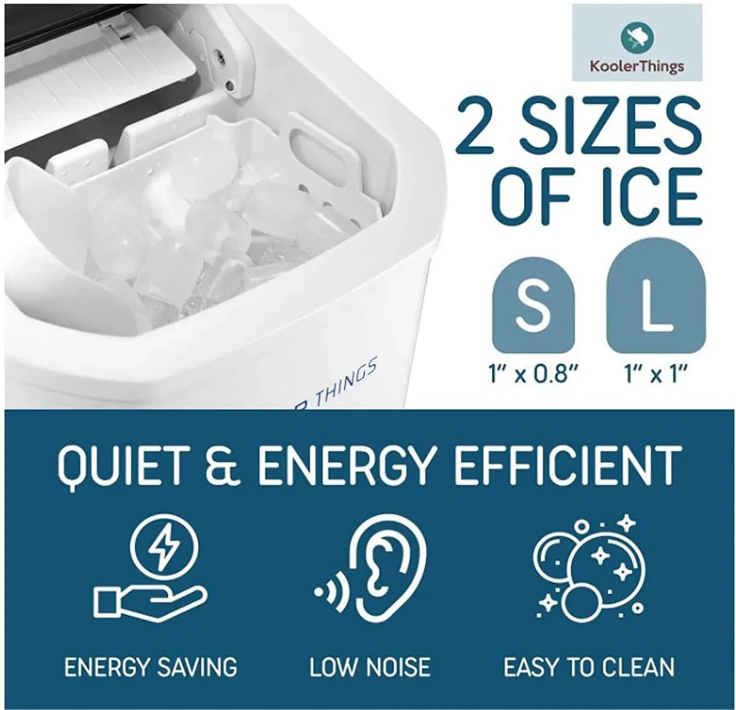 Ice Maker Ice Cube Maker, Ice Making Countdown LED - Image 3
