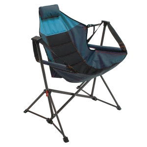 swing hammock chair hammock lounger features a cradling suspended design steel frame shy blue navy