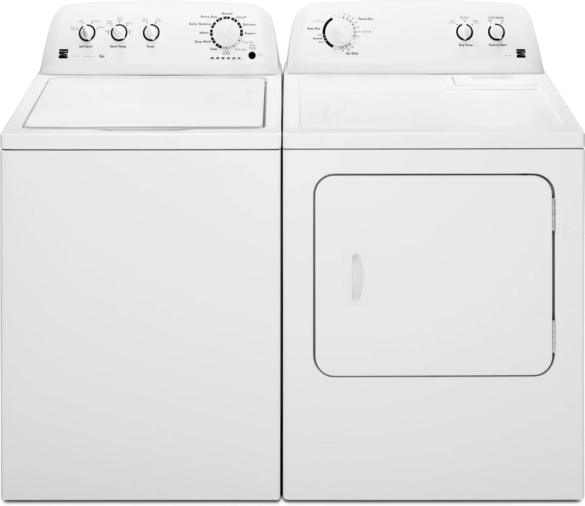 29 Front Load Electric Dryer with Wrinkle Guard and 7.0 Cubic Ft. Total Capacity, White - Image 2