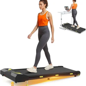 Walking Vibration Pad with APP, 3 in 1 Under Desk Treadmill, 2.5HP Low Noise Walking Treadmill Pad with Remote Control,Portable Treadmills for Home Office