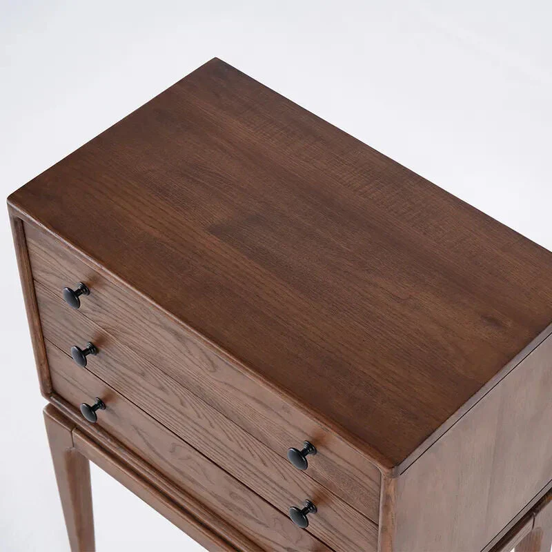 Mid Century Modern Chest Cabinet with Storage - Image 11