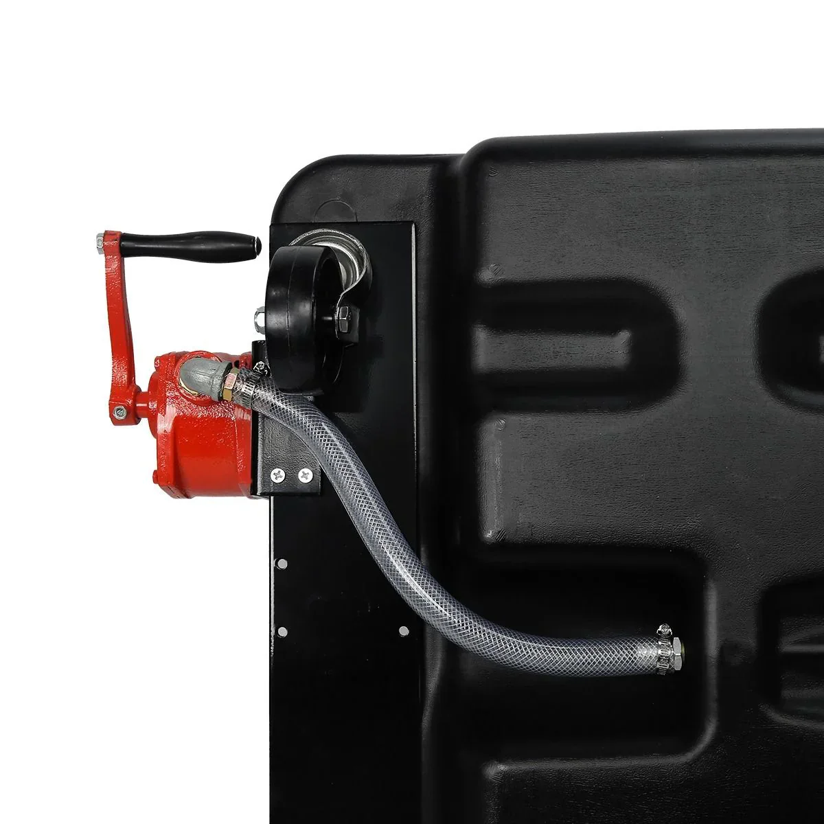 Oil Drain Container 17 Gallon w/Pump Hose Low Profile Car Drainer - Image 3