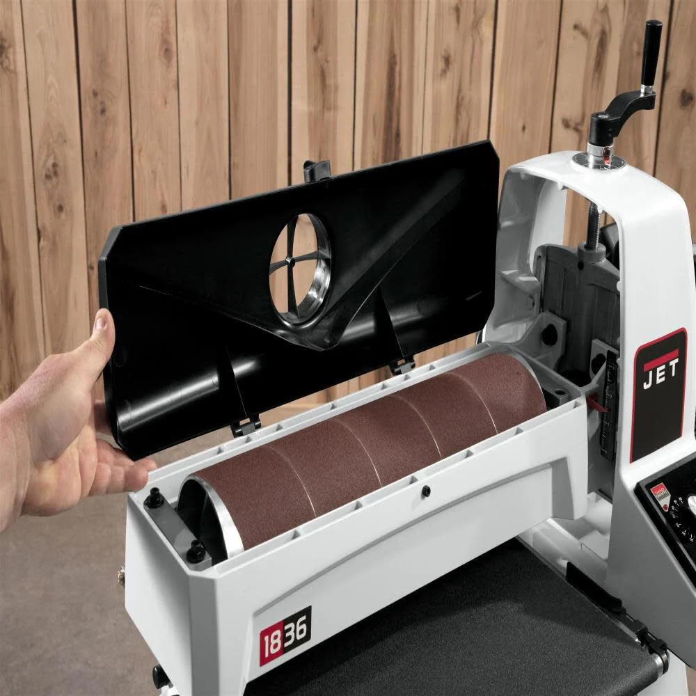 JWDS-1632 16-32 Drum Sander with Stand 723520K from JET - Image 4