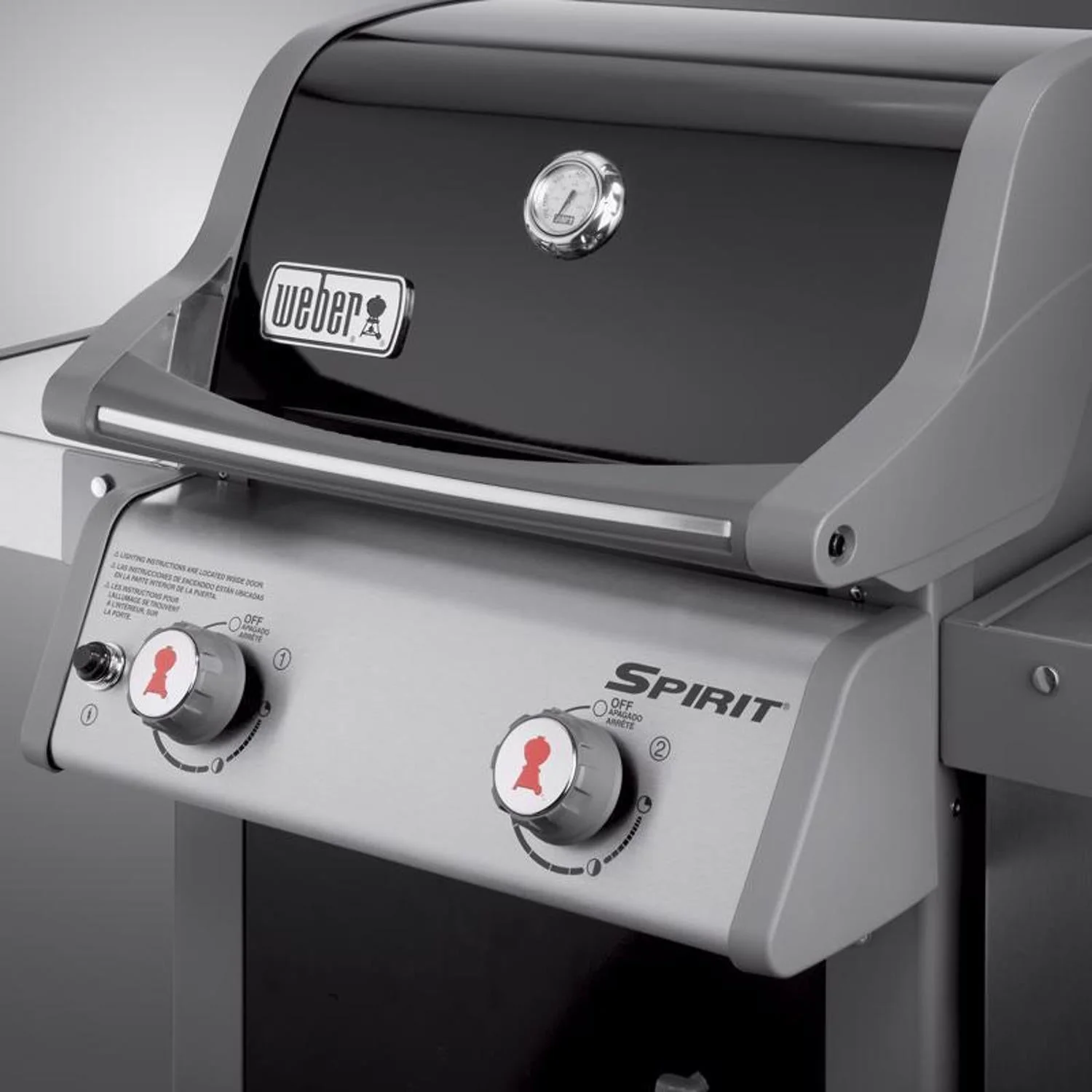Spirit E-210 2 Burner Liquid Propane Grill Black - Image 7