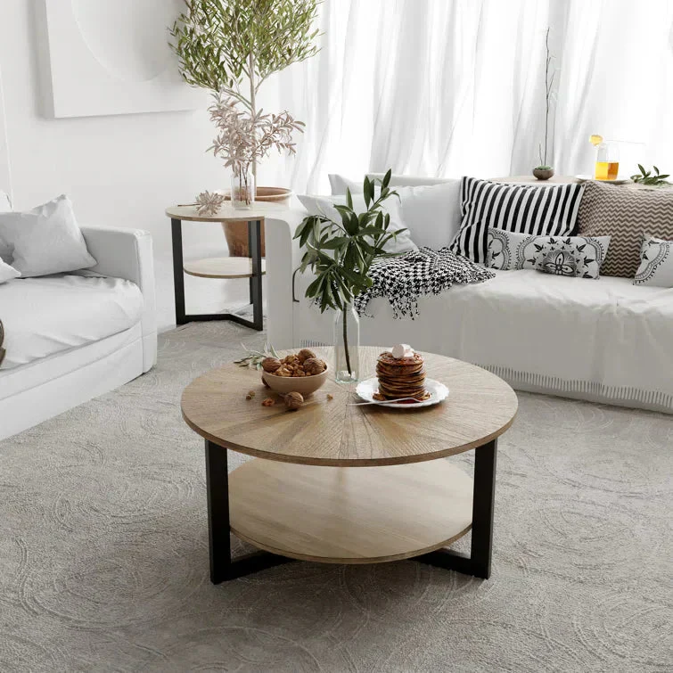 Frame Coffee Table with Storage - Image 2