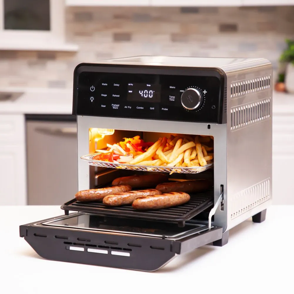 Smart Grill with Combo Cooking & Air Frying Capabilities - Image 3