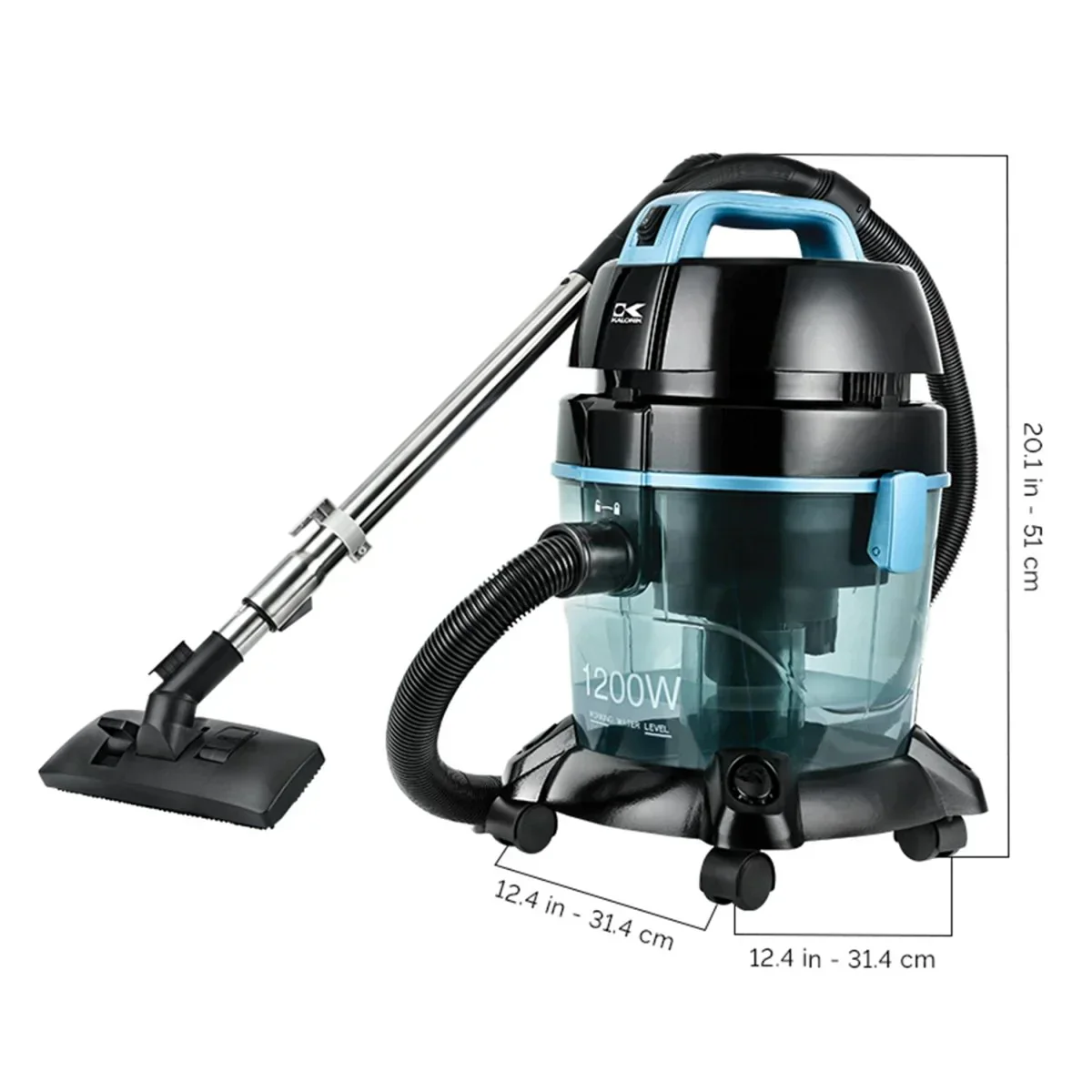 Water Filtration Vacuum Cleaner, Blue - Image 2