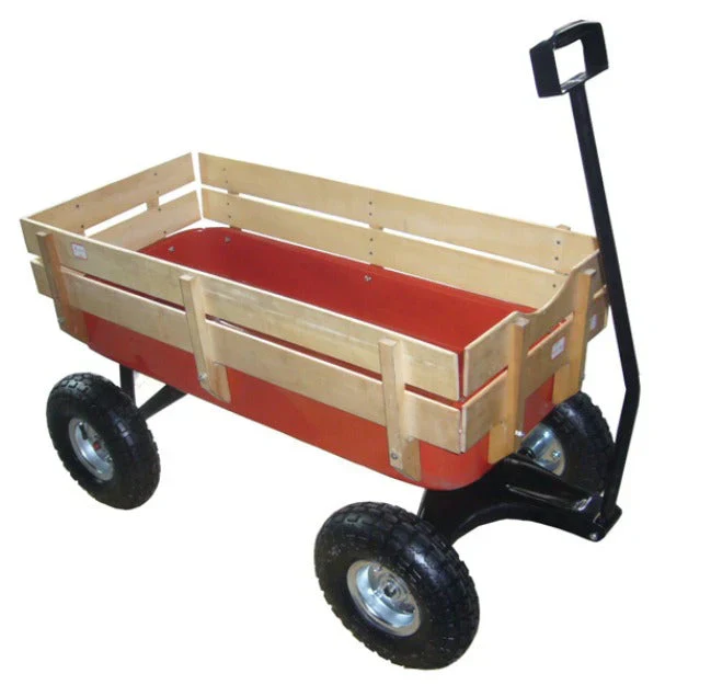 Big Foot Wagon, Wood Stake Sides, 10.5 Air Tires - Image 2