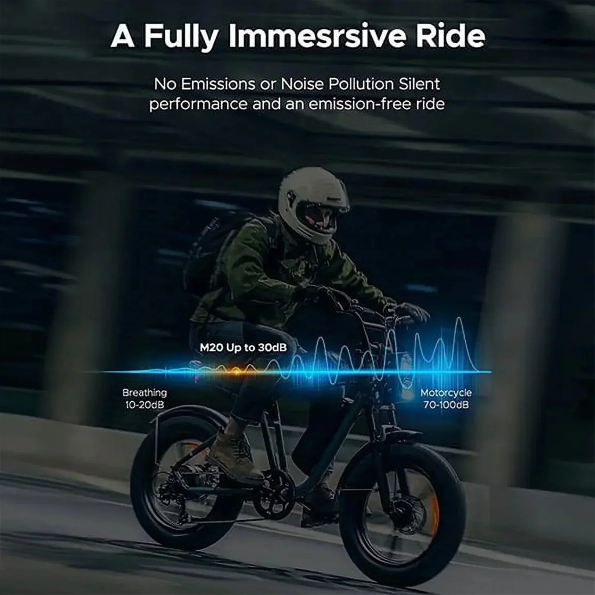 1000W Electric Bike for Adults, Retro-Style, 28mph, 94 Miles Range, 20x4.0 Fat Tires, Full Suspension, UL Certified - Image 8