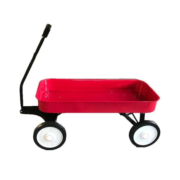 Childrens Classic Pull Along Steel Wagon - MadeInUSA - Image 2
