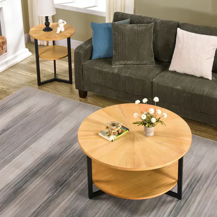 Frame Coffee Table with Storage - Image 32