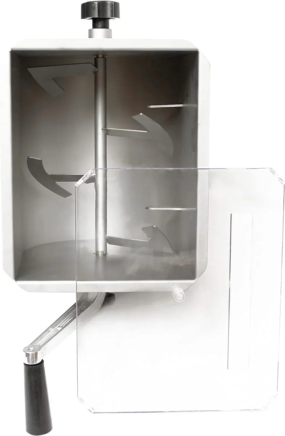 Manual Meat Mixer - 20 lb Sausage Mixer Machine with Lid, Ideal for Ground Beef Processing - Image 3