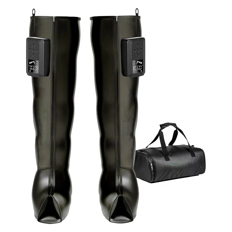 Air Compression Recovery System, Cordless Leg Massager for Circulation, Rechargeable Recovery Boots for Improved Circulation & Lymphatic Drainage - Image 2