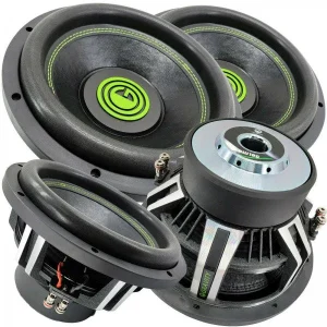 12 Inch 6000 Watt Car Audio Subwoofer w/ 2 Ohm DVC Power (2 Woofers)