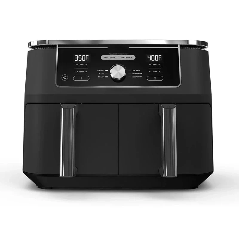 DZ401 Foodi 10 Quart 6-in-1 DualZone XL 2-Basket Air Fryer with 2 Independent Frying Baskets - Image 5