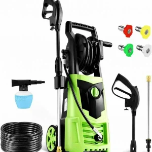 Electric Pressure Washer 3000PSI, 2.4GPM High Power Washer Cleaner NEW