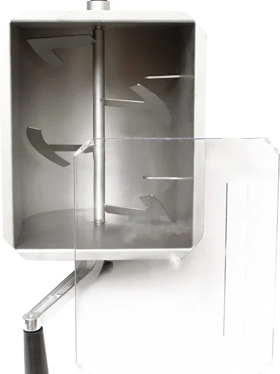 Manual Meat Mixer - 20 lb Sausage Mixer Machine with Lid, Ideal for Ground Beef Processing - Image 4