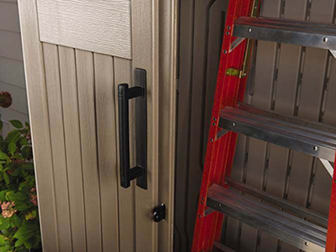 Rubbermaid Outdoor Storage Shed, 52 Cu.Ft., Weather-Resistant, Lockable Doors - Image 6