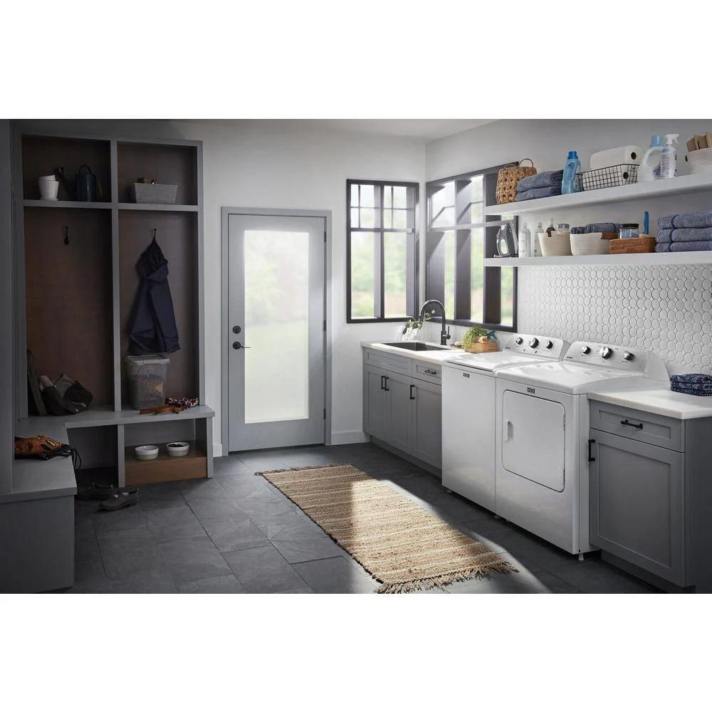 Maytag 7.0 cu. ft. Vented Gas Dryer in White MGD4500MW - Image 13