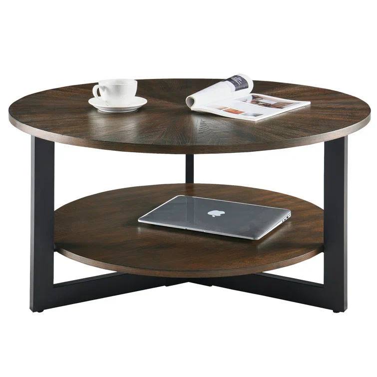 Frame Coffee Table with Storage - Image 4
