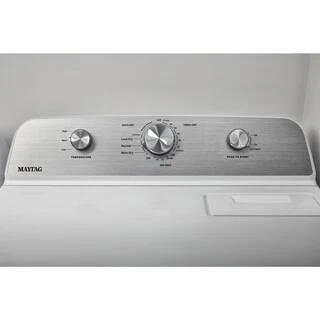 Maytag 7.0 cu. ft. Vented Gas Dryer in White MGD4500MW - Image 3