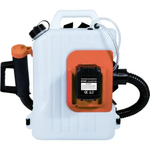 Cordless ULV Cold Fogger Backpack Sprayer, 2.6 Gallon - Battery-Powered Mosquito Fogger for Outdoor Use