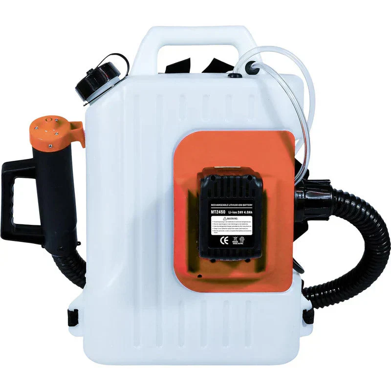 Cordless ULV Cold Fogger Backpack Sprayer, 2.6 Gallon - Battery-Powered Mosquito Fogger for Outdoor Use