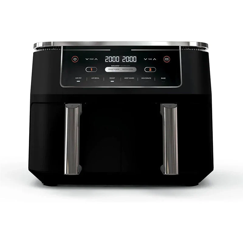 DZ401 Foodi 10 Quart 6-in-1 DualZone XL 2-Basket Air Fryer with 2 Independent Frying Baskets - Image 2
