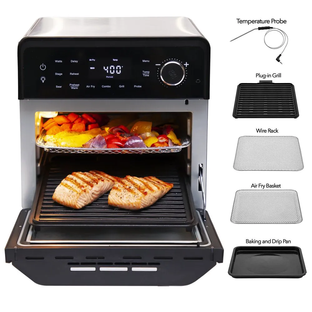 Smart Grill with Combo Cooking & Air Frying Capabilities - Image 5