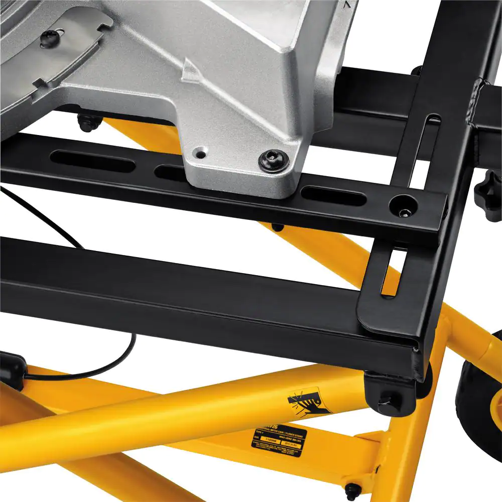 DWX726 32-1/2 in. x 60 in. Rolling Miter Saw Stand with 300 lbs. Capacity - Image 4