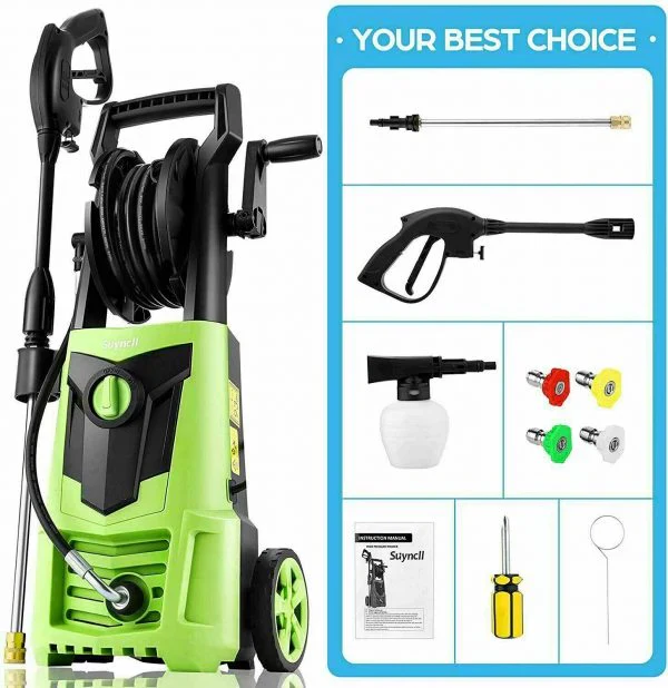 Electric Pressure Washer 3000PSI, 2.4GPM High Power Washer Cleaner NEW - Image 13