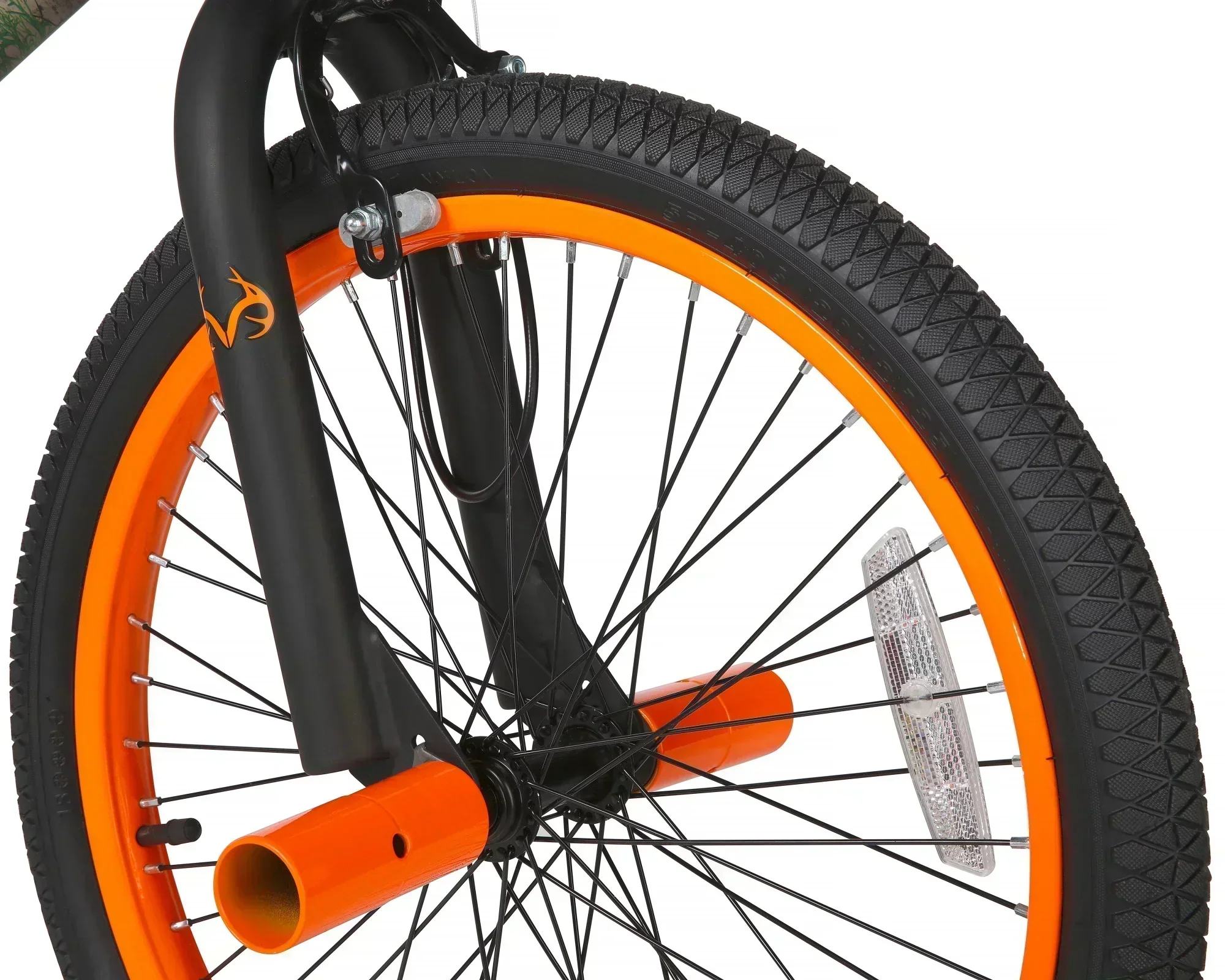 20 Boys BMX Bike, Camouflage, Ages 7-14, Steel Frame, Caliper Brakes - Image 3