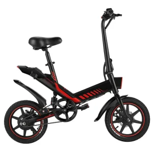 14 Folding Electric Bike for Adults & Teens with Built-in Li-ion Battery